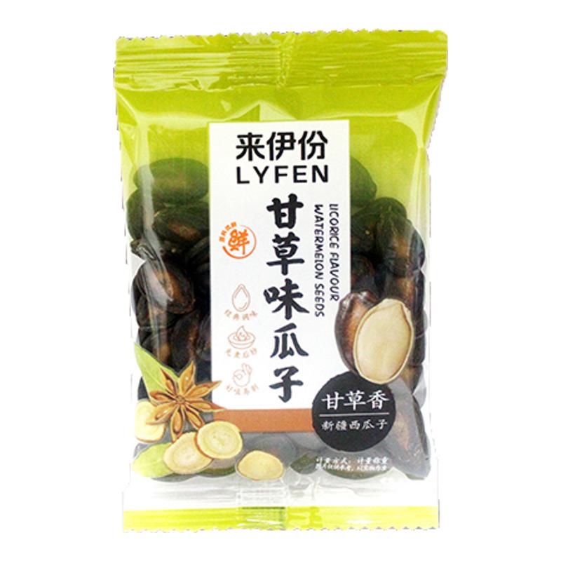 来伊份甘草味西瓜子500g