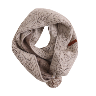 盈妹冬日精灵丨亲子款小围巾山羊绒围脖冬季女百搭护颈秋冬高级感