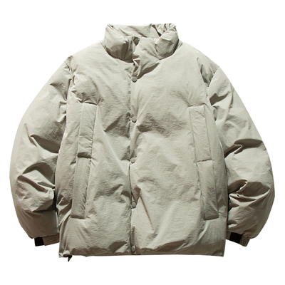 冬季日系情侣纯色男士棉服