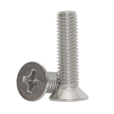 不锈钢螺丝304十字沉头螺钉