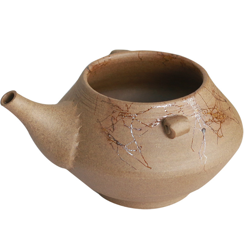 常滑烧手作陶藻挂急须茶壶