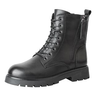 际华3515强人正品羊毛女靴真皮女鞋马丁靴冬季保暖防水东北皮棉鞋