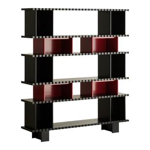 帕特农书架客厅高端大气落地置物架现代简约书房靠墙一体展示柜子