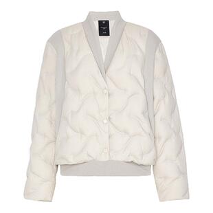 【商场同款】AUM噢姆2025年冬季新款高密平纹短款宽松鹅绒羽绒服