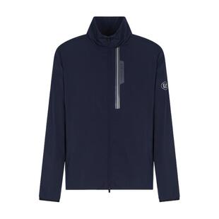 EMPORIO ARMANI/阿玛尼EA7/冬季新款男立领拉链撞色运动夹克外套