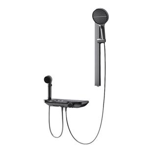 【新品】上杉M6母婴级液态无顶喷家用恒温数显奶白色淋浴花洒套装