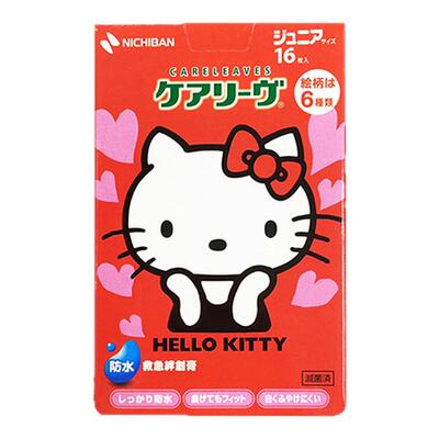 日本NICHIBAN儿童创可贴卡通可爱少女透气防水创口贴小伤口止血贴