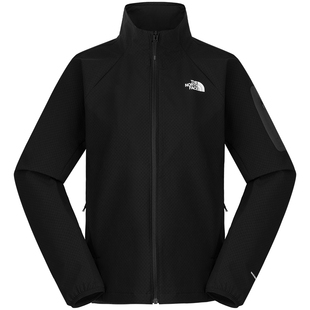 北面Tek Approach棋盘格软壳外套女户外防泼水TheNorthFace|8DFD