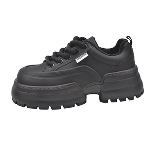 高级感百搭厚底小白鞋女春季松糕增高板鞋2026新款爆款休闲运动鞋