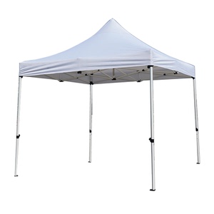 户外遮阳棚白色帐篷四脚摆摊用大伞防晒折叠雨棚四角伸缩商用雨篷