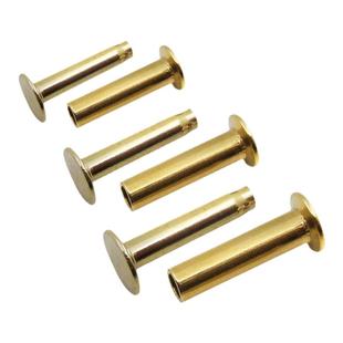 陈正强黄铜铆钉 菜刀夹柄固定配件 DIY手工刀具刀把紧锁子母钉