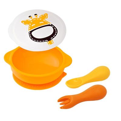 marcus硅胶训练吃饭勺子吸盘碗碗