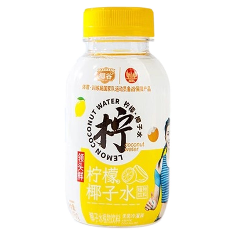 椰谷领头鲜柠檬椰子水夏季饮料