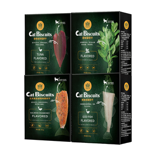 耐威克猫咪零食鸡肉鳕鱼金枪鱼肉条小鱼干成幼猫零食磨牙洁齿4包