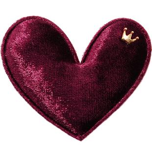 shesbaby商场婴儿发夹新款宝宝汗毛夹 fabook爱心明星胎毛夹发饰