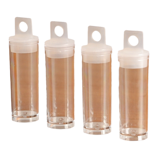 优质ps透明收纳盒米珠亮片散珠收纳瓶迷你便携小瓶子diy饰品配件