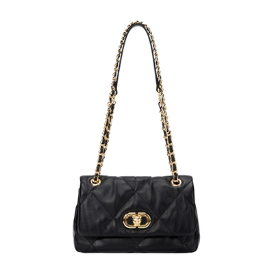 稻草人高级感小香风轻奢链条包