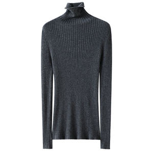 实穿爱到不行~精纺100%山羊绒衫女高领纯羊绒毛衣针织打底衫秋冬