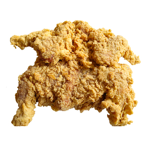 脆皮炸鸡整只半成品油炸童子鸡叫了个炸鸡450g-550g/只全鸡手撕鸡
