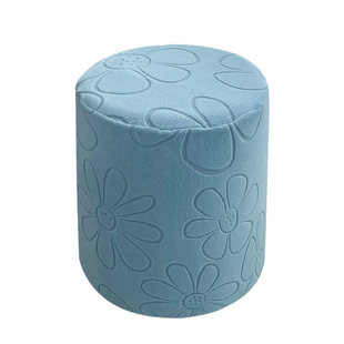 孜格格四季通用弹力布艺全包圆柱形凳子套罩防尘罩圆形换鞋凳套