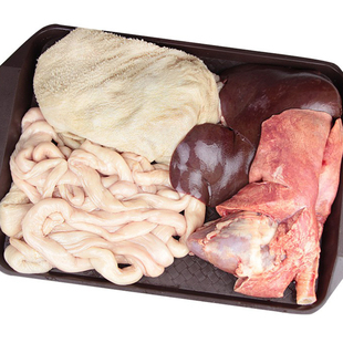 羊杂套餐5斤 内蒙古草原羔羊羊心羊肝羊肠羊肚羊肺新鲜羊肉汤食材