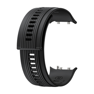 适用华为watch D2表带+表扣HUAWEI WATCH D2手表硅胶专用不锈钢扣官方款测血压记录替换腕带屏蔽气囊提醒配件