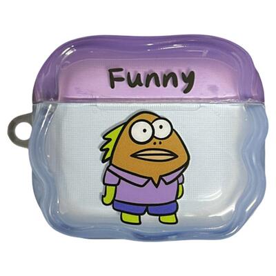 情侣款比奇堡小丑鱼带挂饰耳机壳