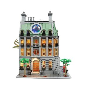 BrickBling适用乐高76218漫威奇异博士至圣所LED灯光组灯饰改装