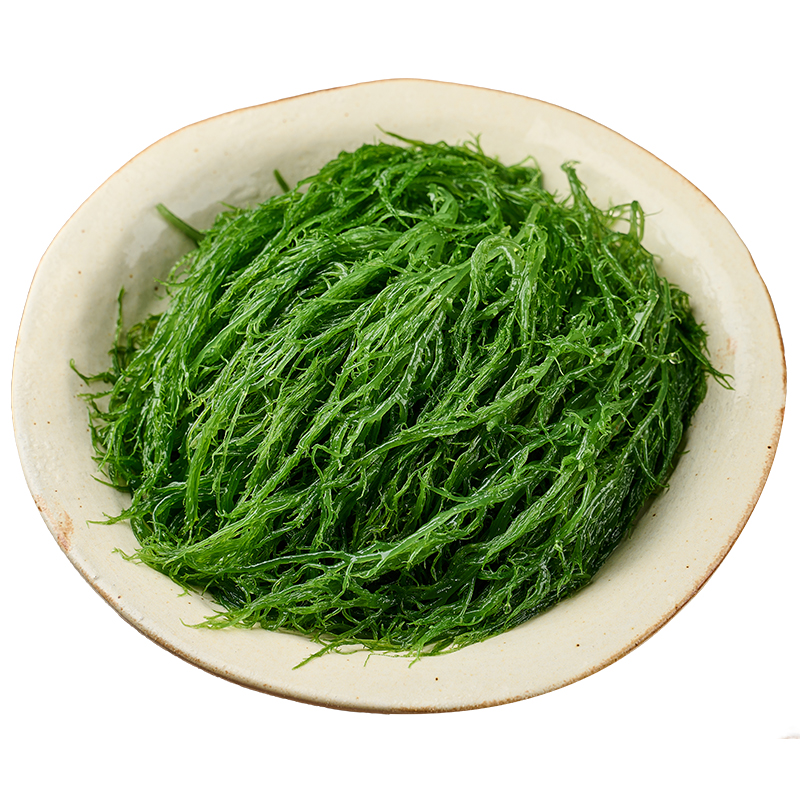 新鲜龙须菜官方旗舰店绿色长寿菜海草海藻盐渍特产级火锅凉拌食材