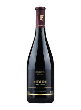 长城干红葡萄酒中粮黑标解百纳