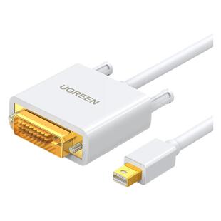 绿联Mini DP转DVI连接线适用于苹果Mac book老款笔记本接显示器线