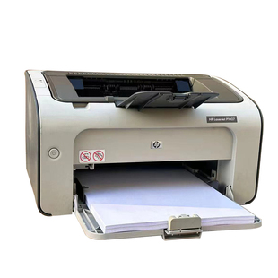 二手HP1108 p1008 P1007 HP1020 A4黑白小型激光打印机 凭证 办公