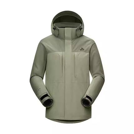 伯希和户外三合一冲锋衣保暖摇粒