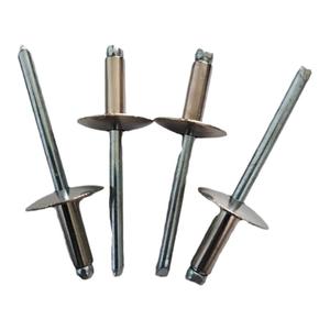 正宗304不锈钢大帽沿抽芯铆钉开口型扁头汽车门高强度拉铆丁包邮