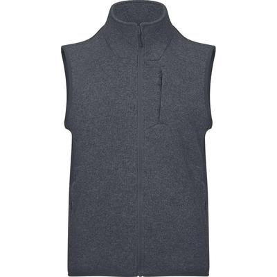 本来BENLAI男士抗静电立领仿毛织马甲加厚抓绒保暖无袖外套