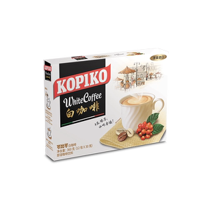 印尼进口KOPIKO可比可 白咖啡浓郁意式速溶咖啡粉冲饮下午茶12包