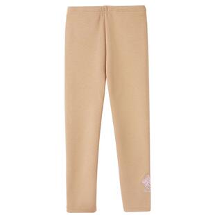 笛莎女童打底裤秋冬季新款儿童女大童宝宝加绒裤子厚外穿薄绒长裤