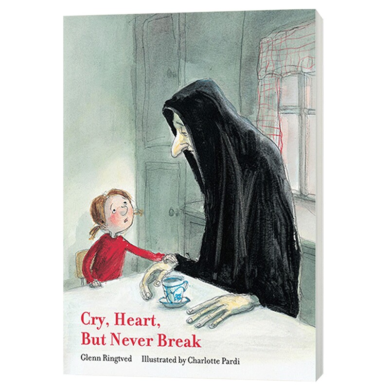 好好哭泣 Cry Heart But Never Break 英文原版 生命教育绘本 教孩子面对生死 死亡哲学 大开本 暖心治愈绘本 英文版进口英语书籍