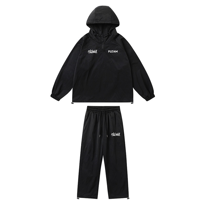 服酱少儿街舞冲锋衣套装hiph儿童演出服