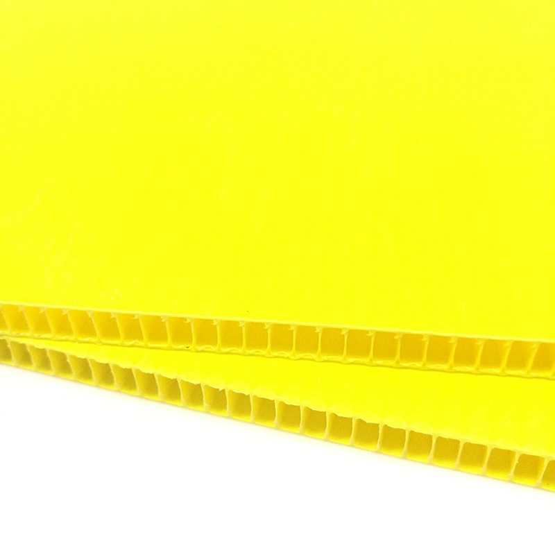 8MMPP塑料箱子板格子板中空板 防潮防静电塑胶瓦楞空心隔板万通板