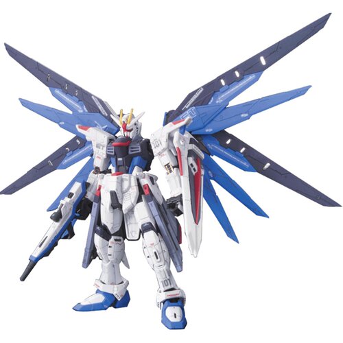 万代敢达拼装模型RG 05 1/144 ZGMF-X10A Freedom Gundam自由高达