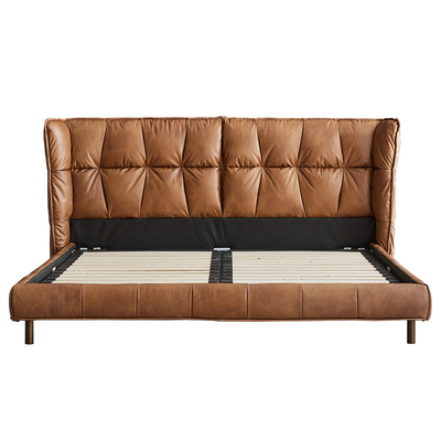 围拢式拉点设计真皮床舒适靠感