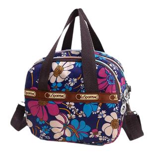 2023季新款小包包手提包韩版帆布花布包手拎休闲斜挎包女包春夏