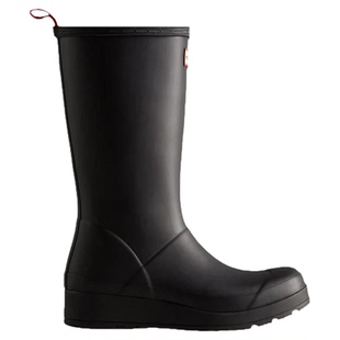 HUNTER女酷玩Play户外露营防水雨鞋中筒厚底增高雨靴