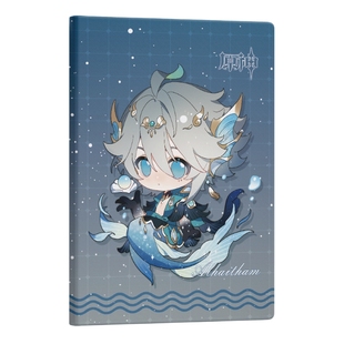 原神周边本子胡桃那维莱特芙卡洛斯艾尔海森公子林尼可莉笔记本