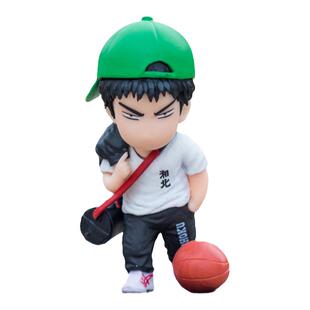 2024新款网红灌篮高手汽车摆件樱木花道宫城良田手办车载车内公仔