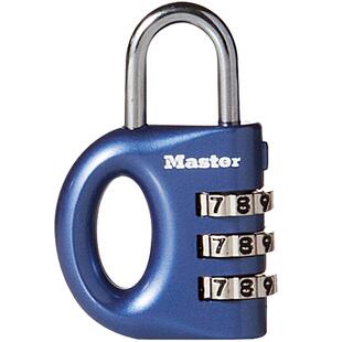 玛斯特密码锁小型迷你挂锁健身房更衣柜行李箱拉杆箱锁学生锁633D