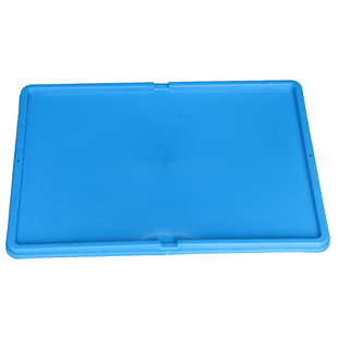 塑料周转箱盖子物流箱翻盖斜插盖EU箱平盖翻盖欧标箱盖子胶箱盖子