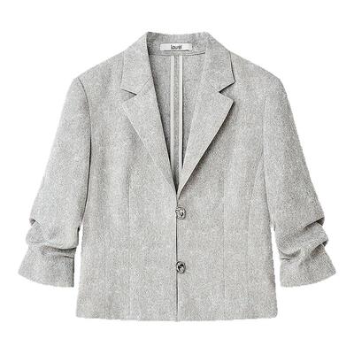 Laurel劳芮新款月石灰提花Zero Suit零感西装LWL362T02900