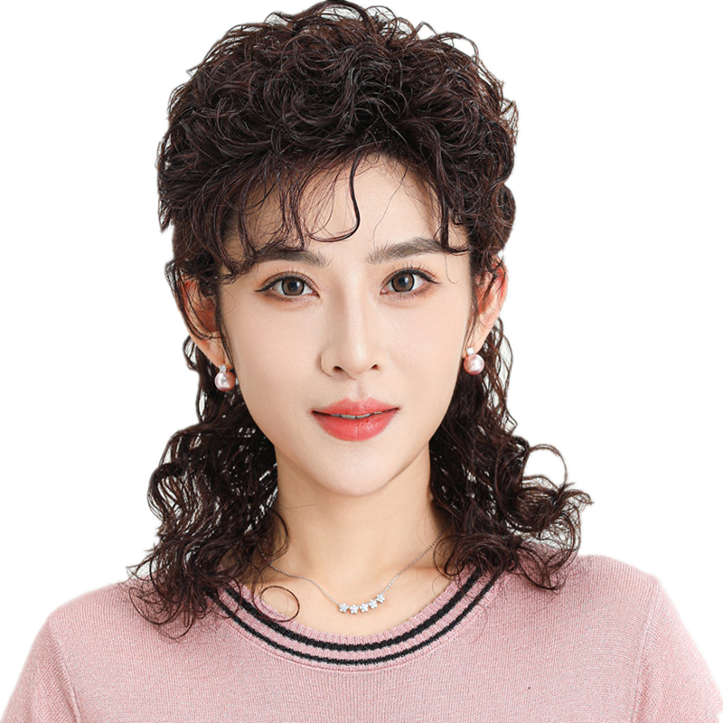 黛丽丝真人发丝假发女长发长卷发